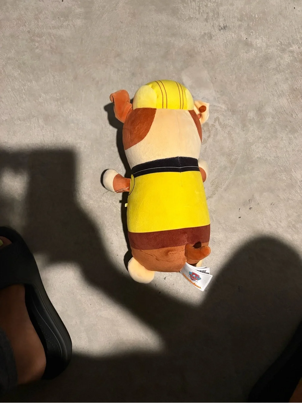 Paw Patrol Rubble Plush in Yellow and Brown